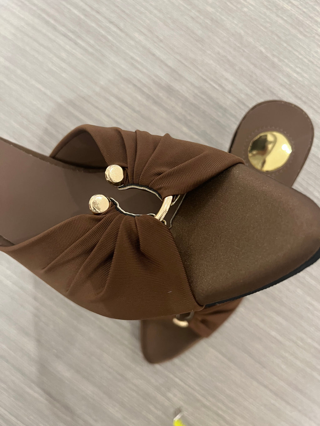 COFFEE-DATE MULE HEELS