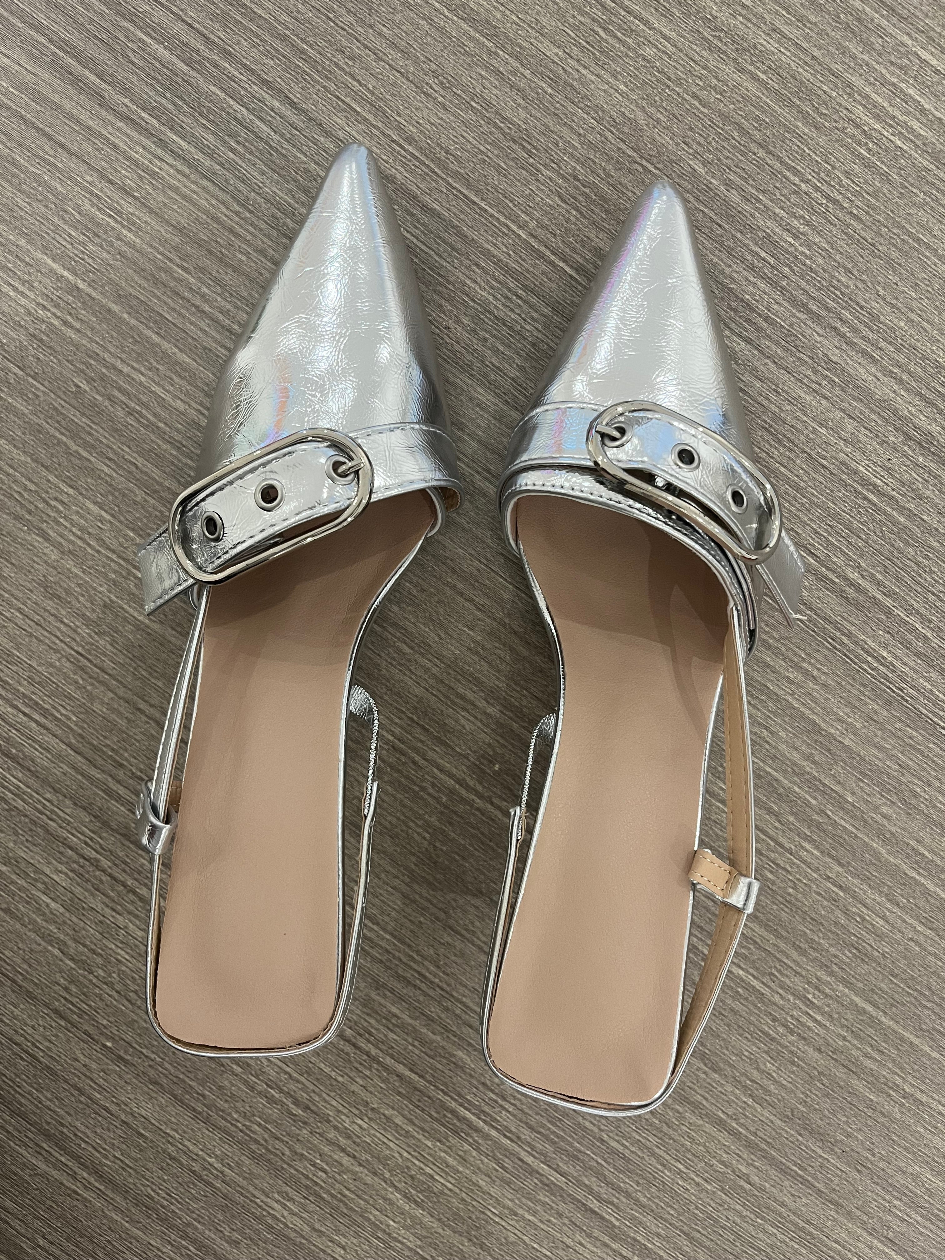 SILVER STATEMENT HEEL