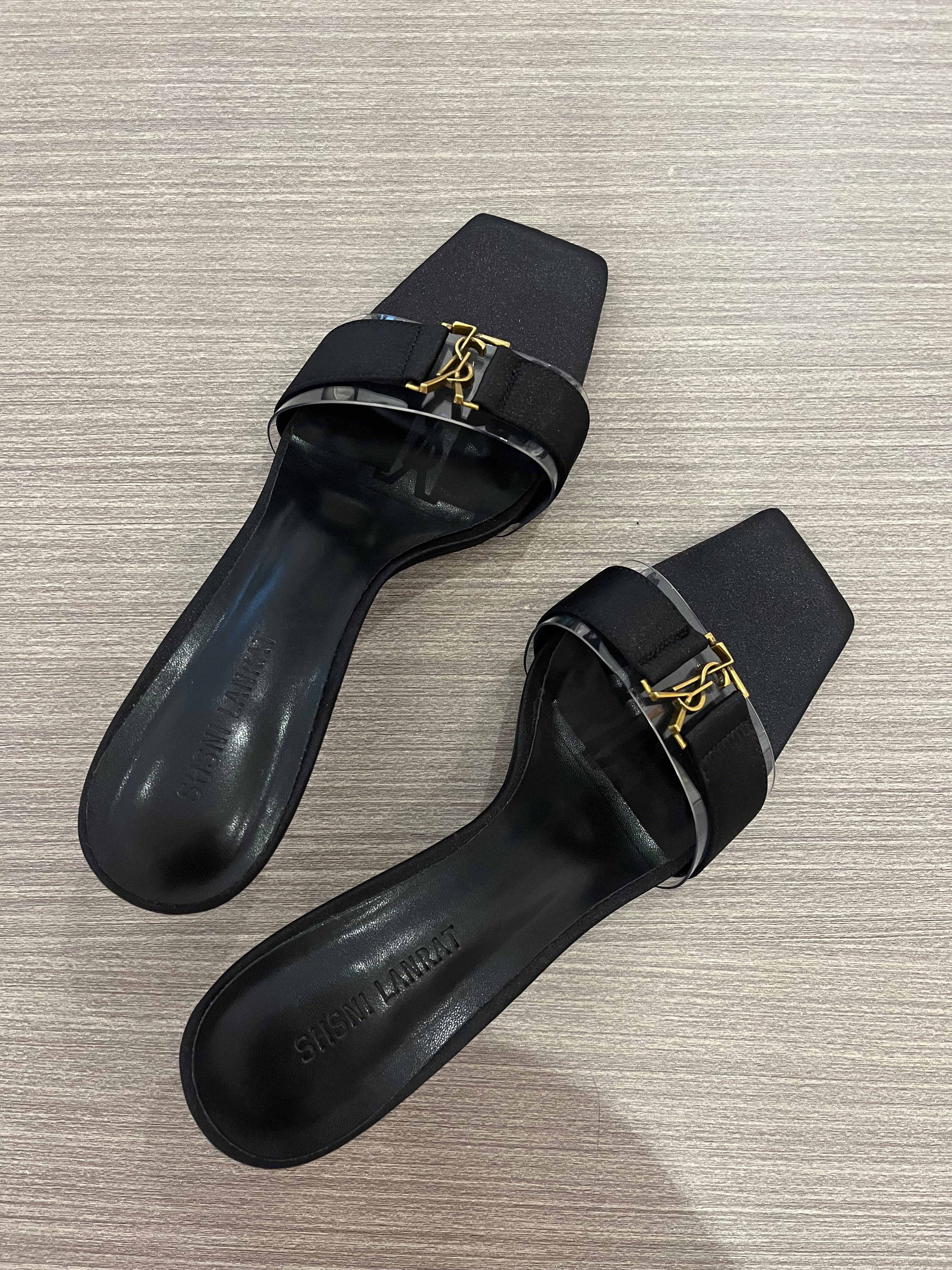 The Buckle Detail Heel Sandals