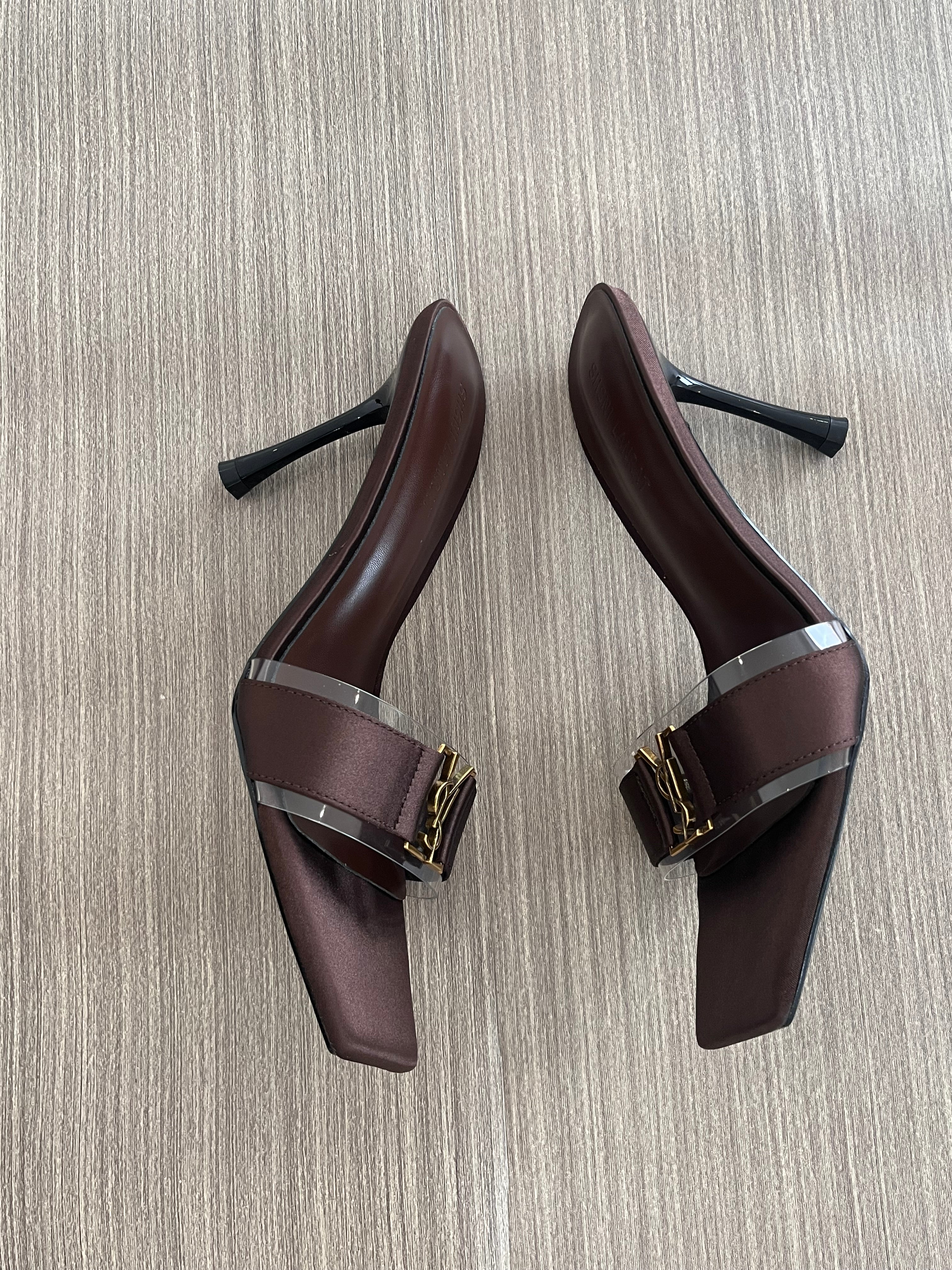 The Buckle Detail Heel Sandals