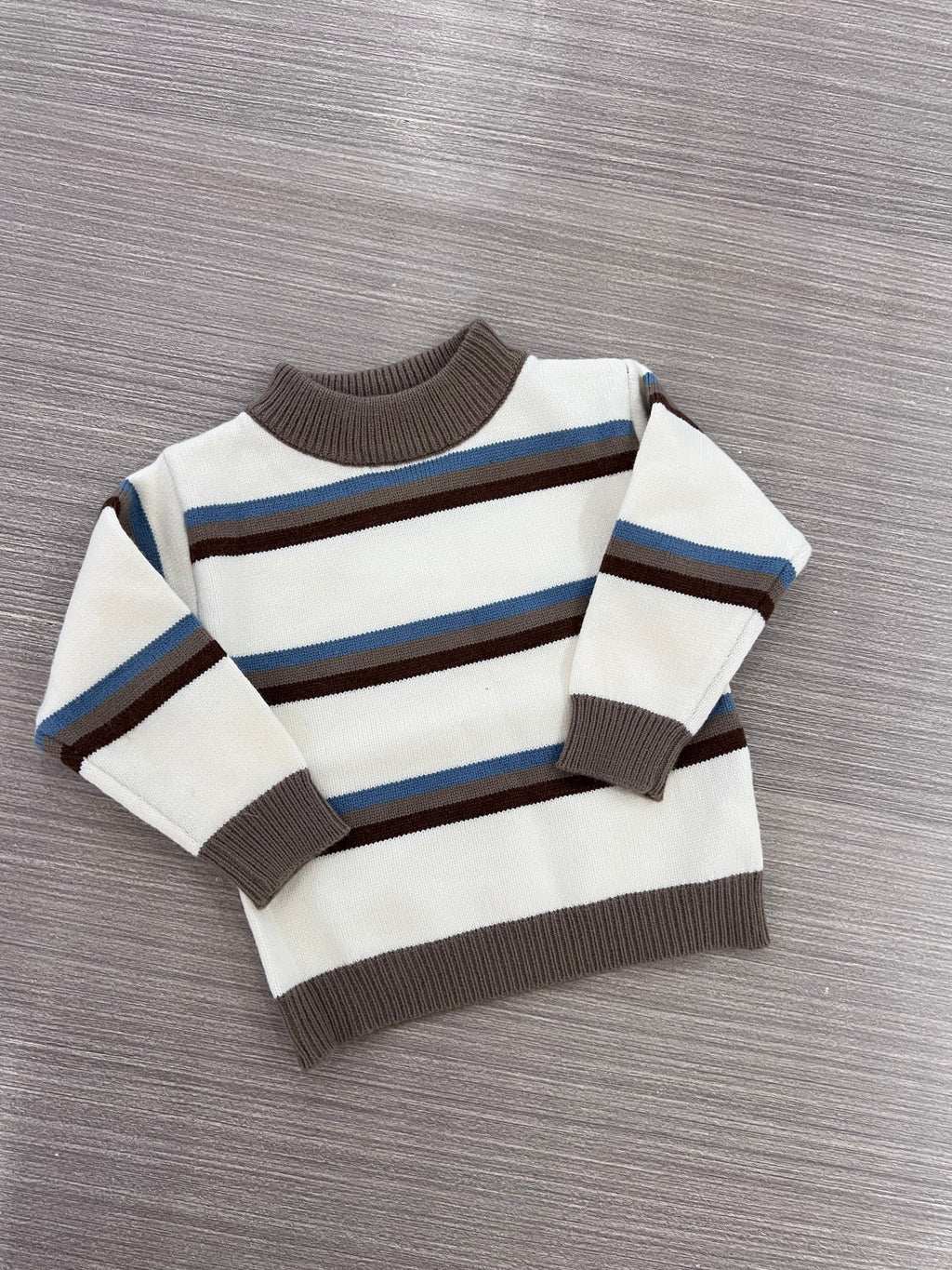 SOFT STRIPE KNIT JUMPER