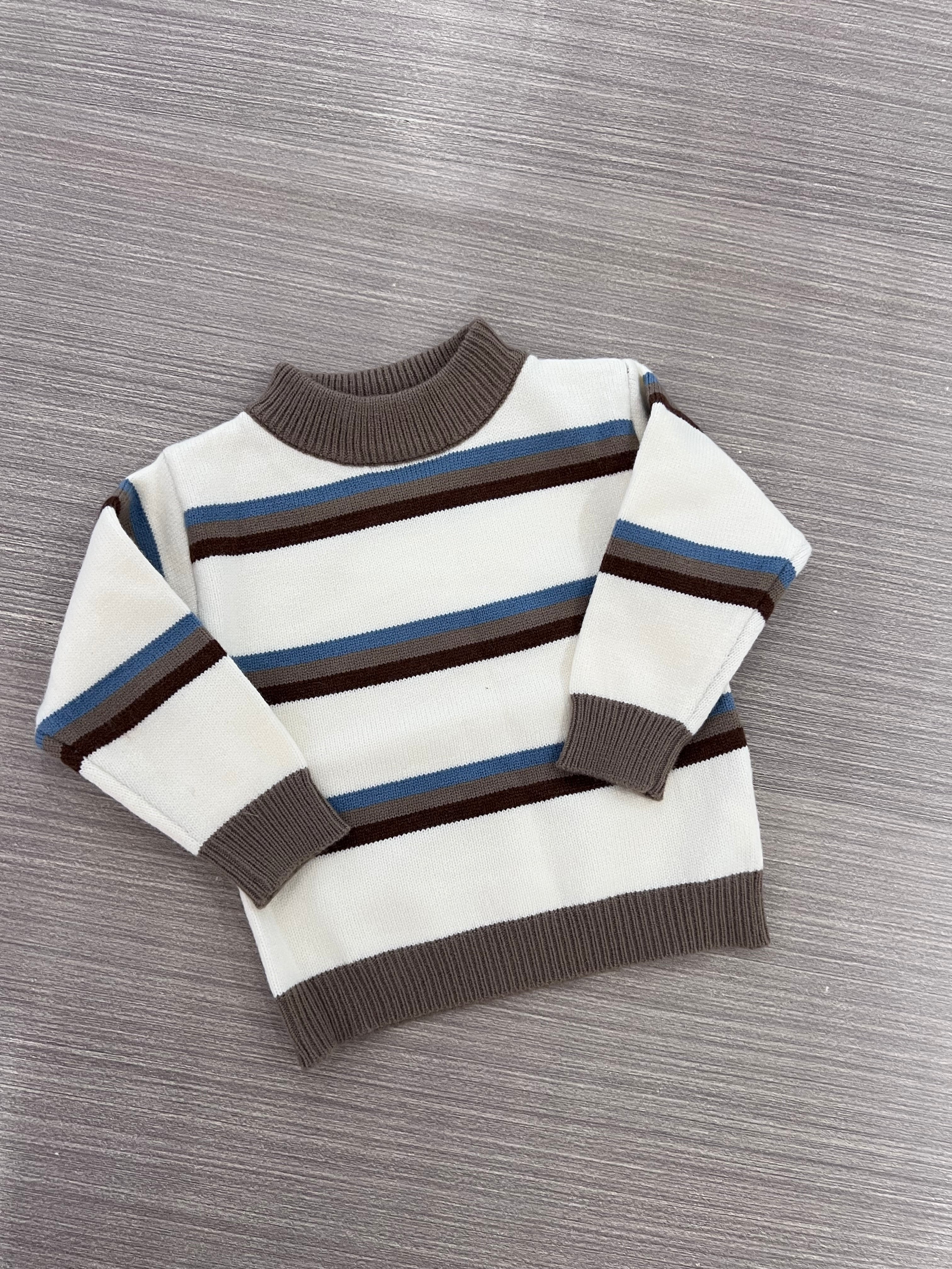 SOFT STRIPE KNIT JUMPER