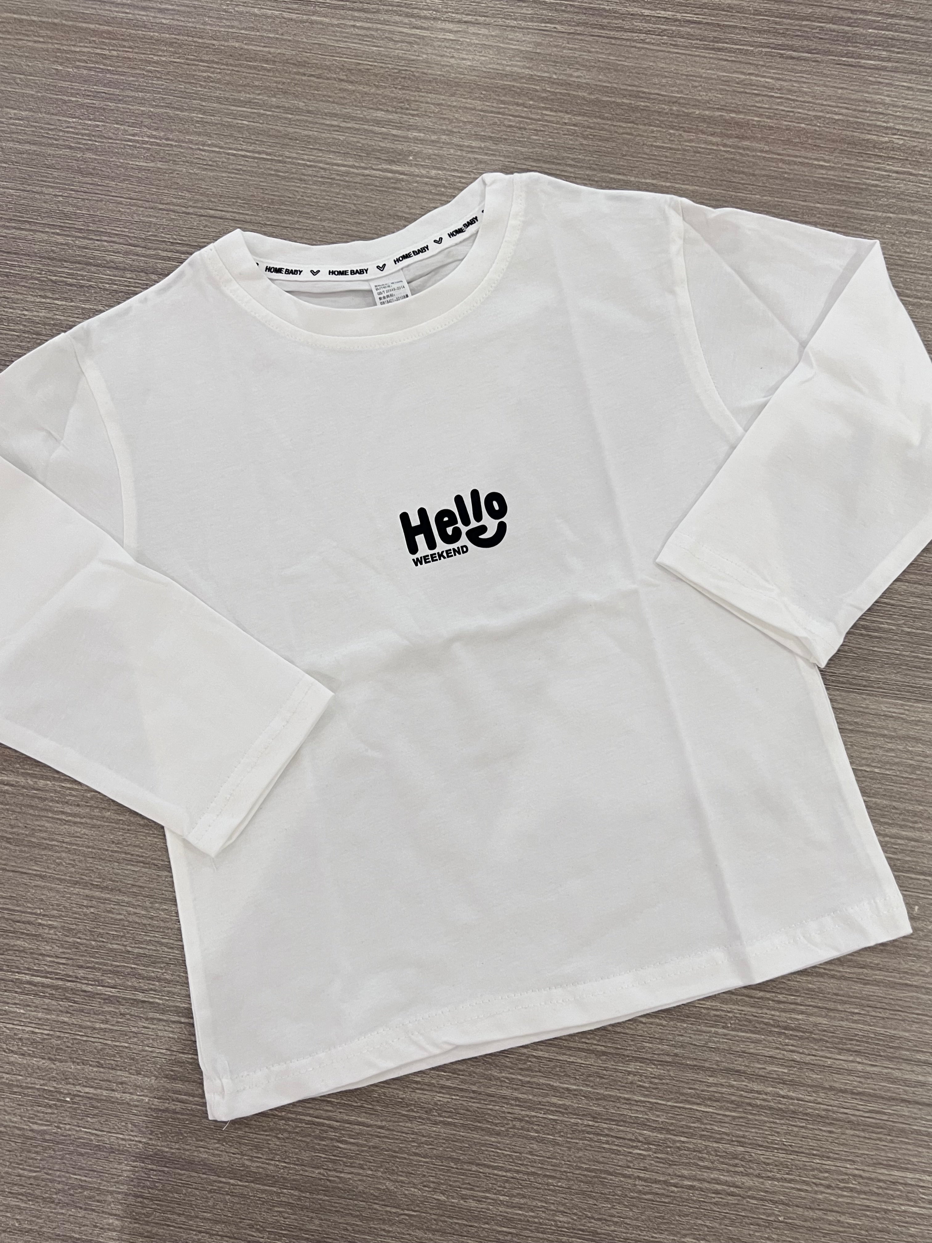 HELLO WEEKEND ESSENTIAL TEE