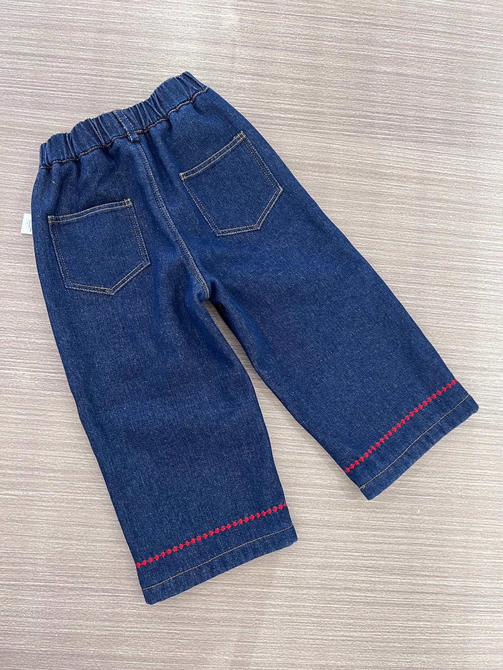 APPLE DENIM TROUSERS