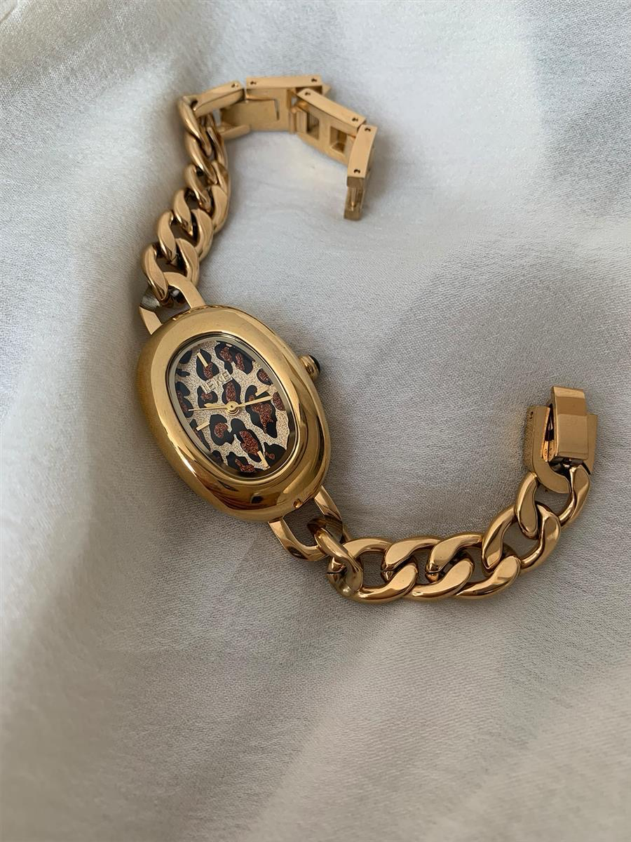 Leopard Chain Watch