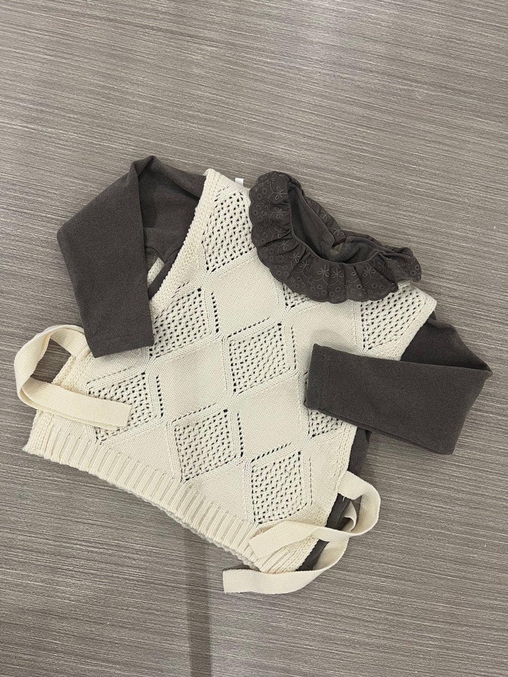 Neutral Knit Outfit Set