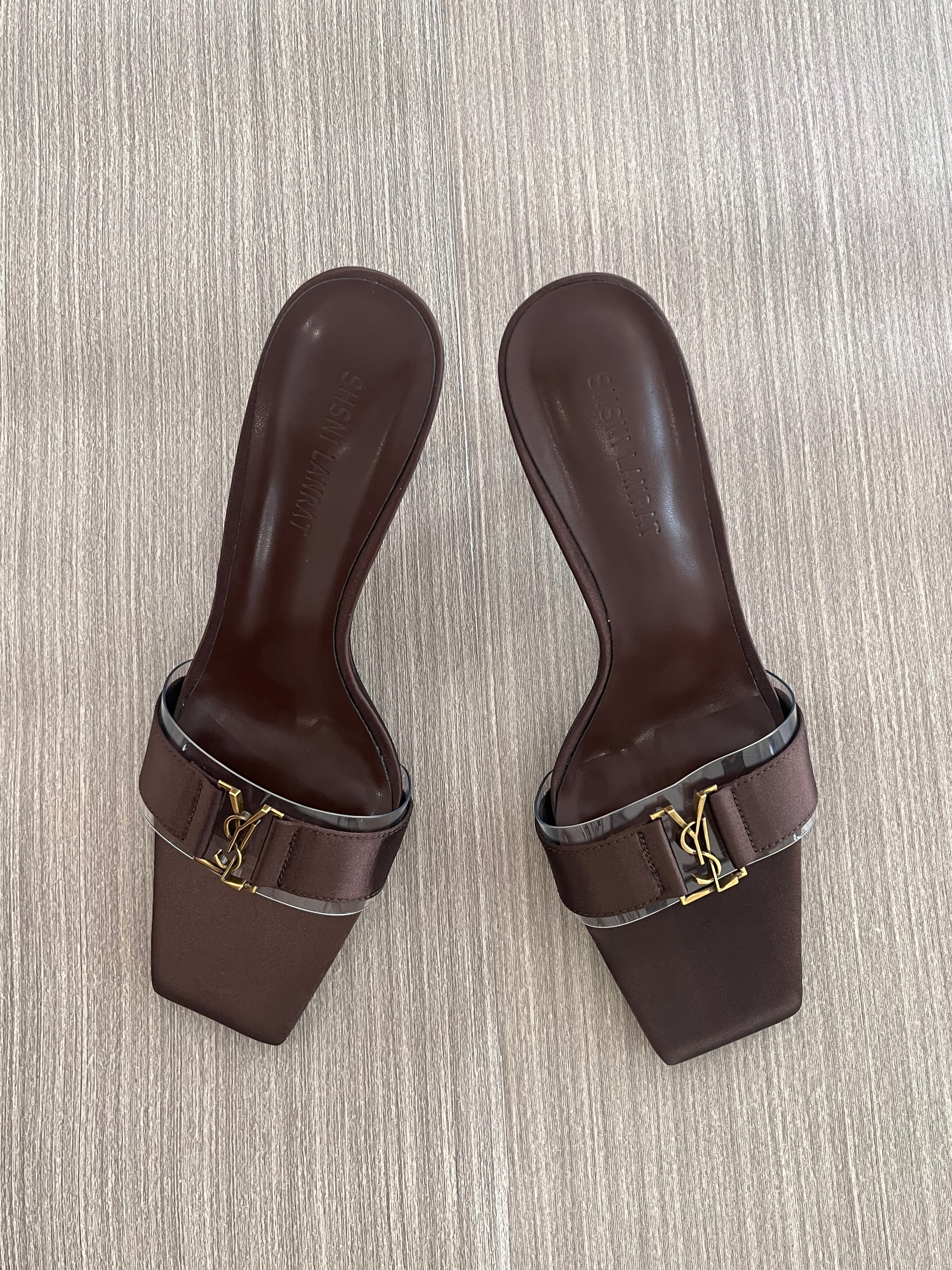 The Buckle Detail Heel Sandals