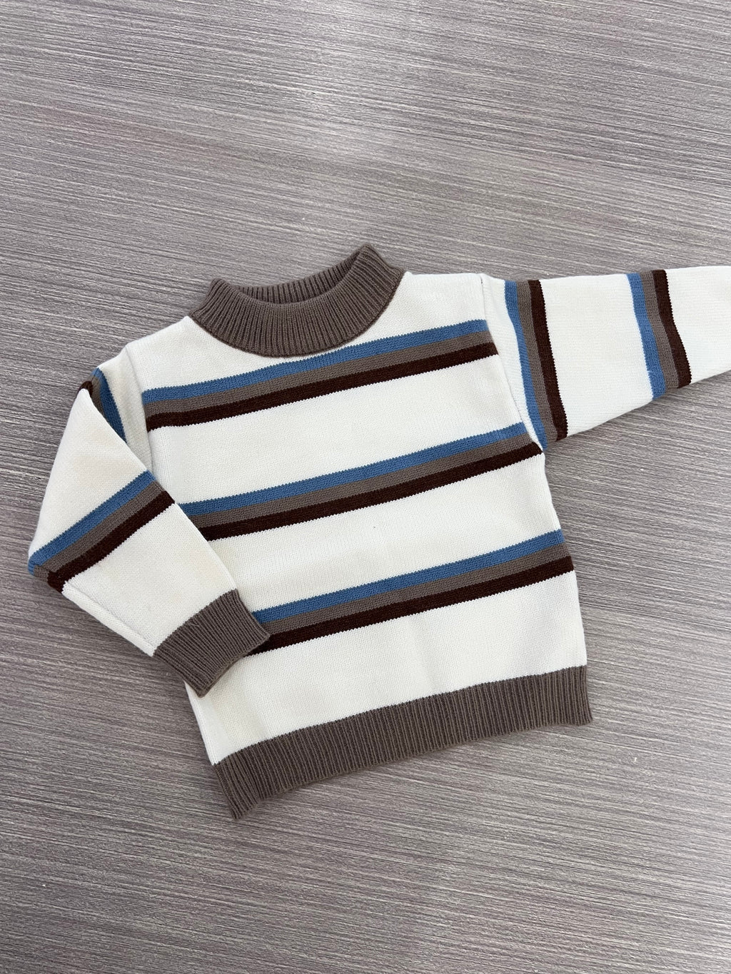 SOFT STRIPE KNIT JUMPER