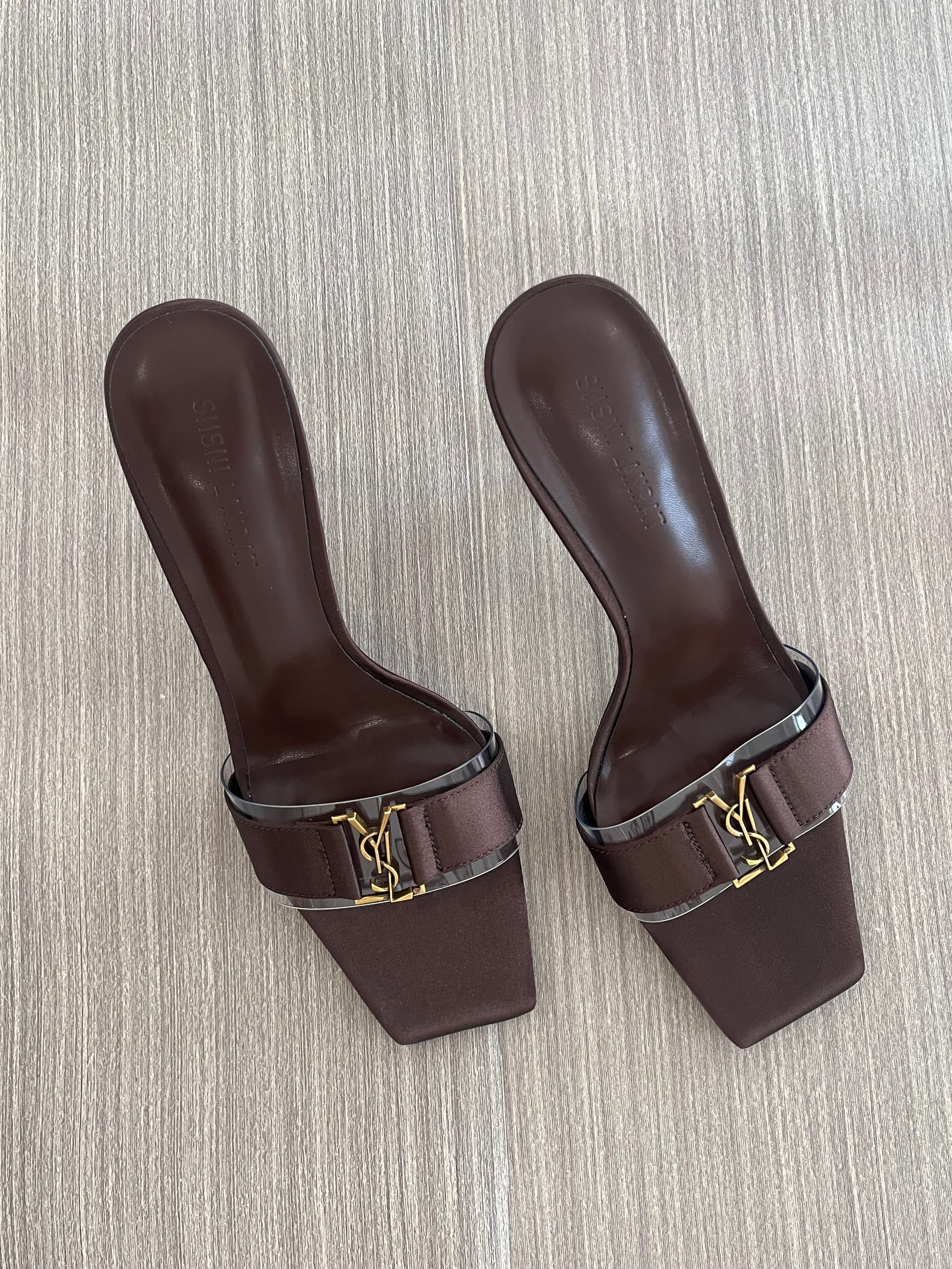 The Buckle Detail Heel Sandals