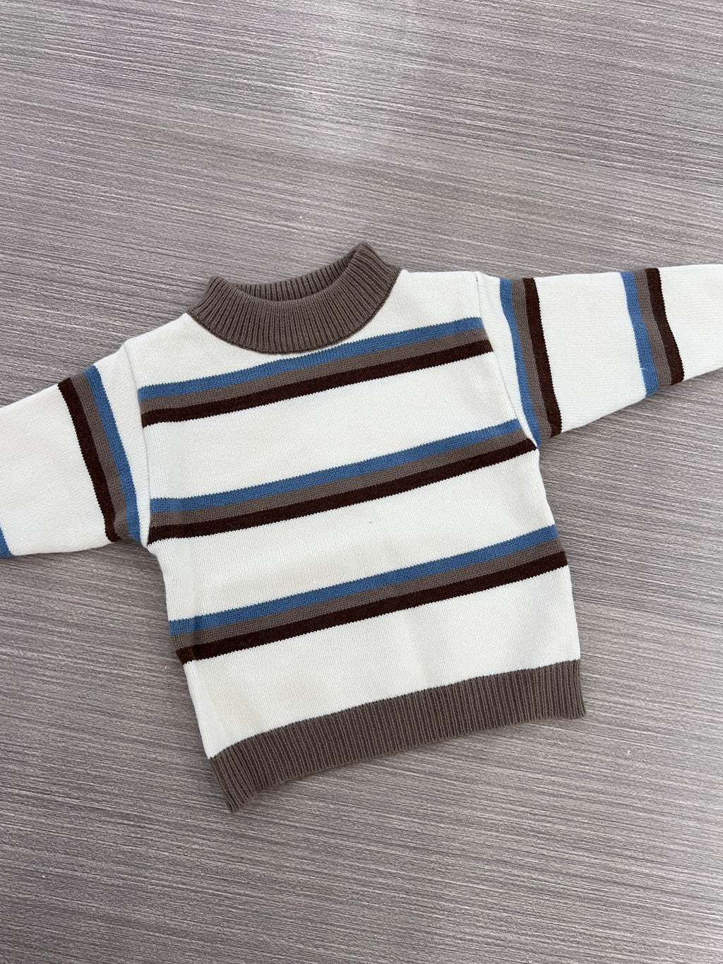 SOFT STRIPE KNIT JUMPER