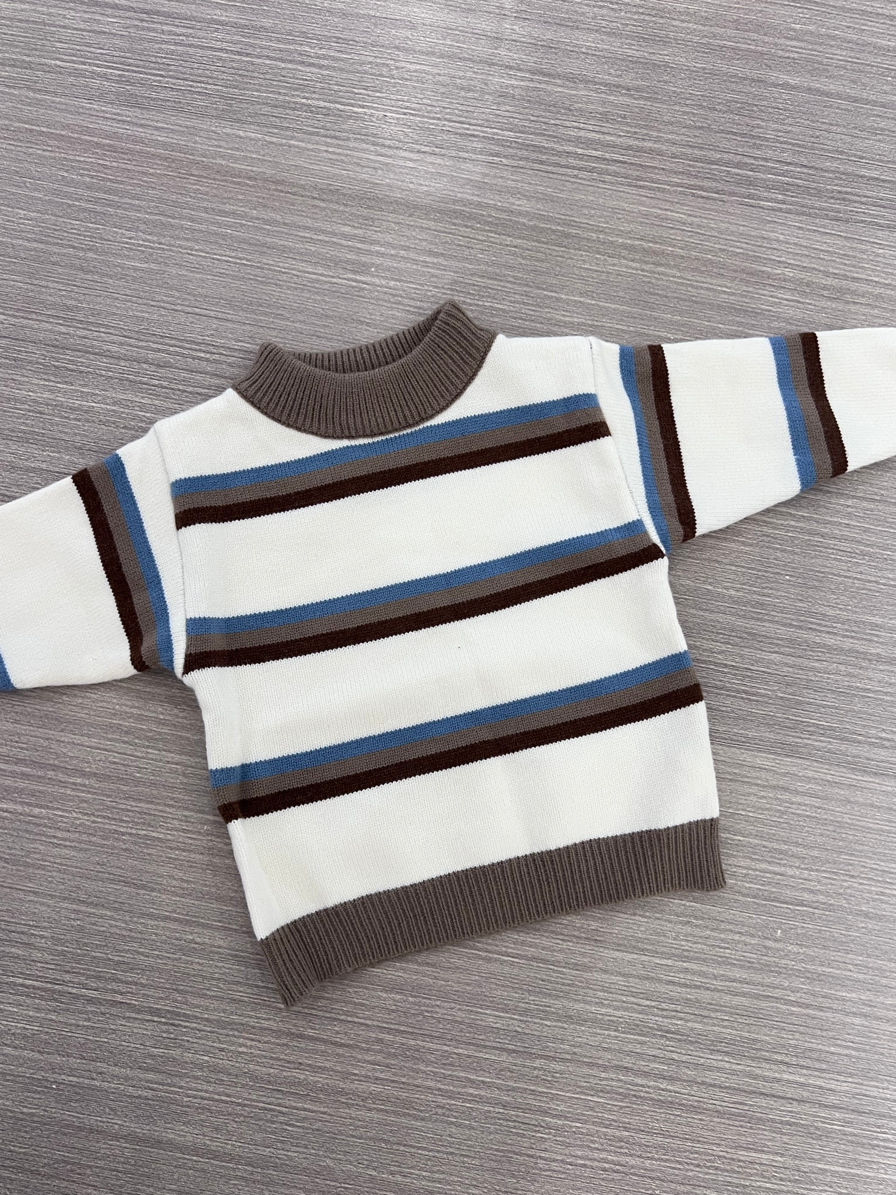 SOFT STRIPE KNIT JUMPER