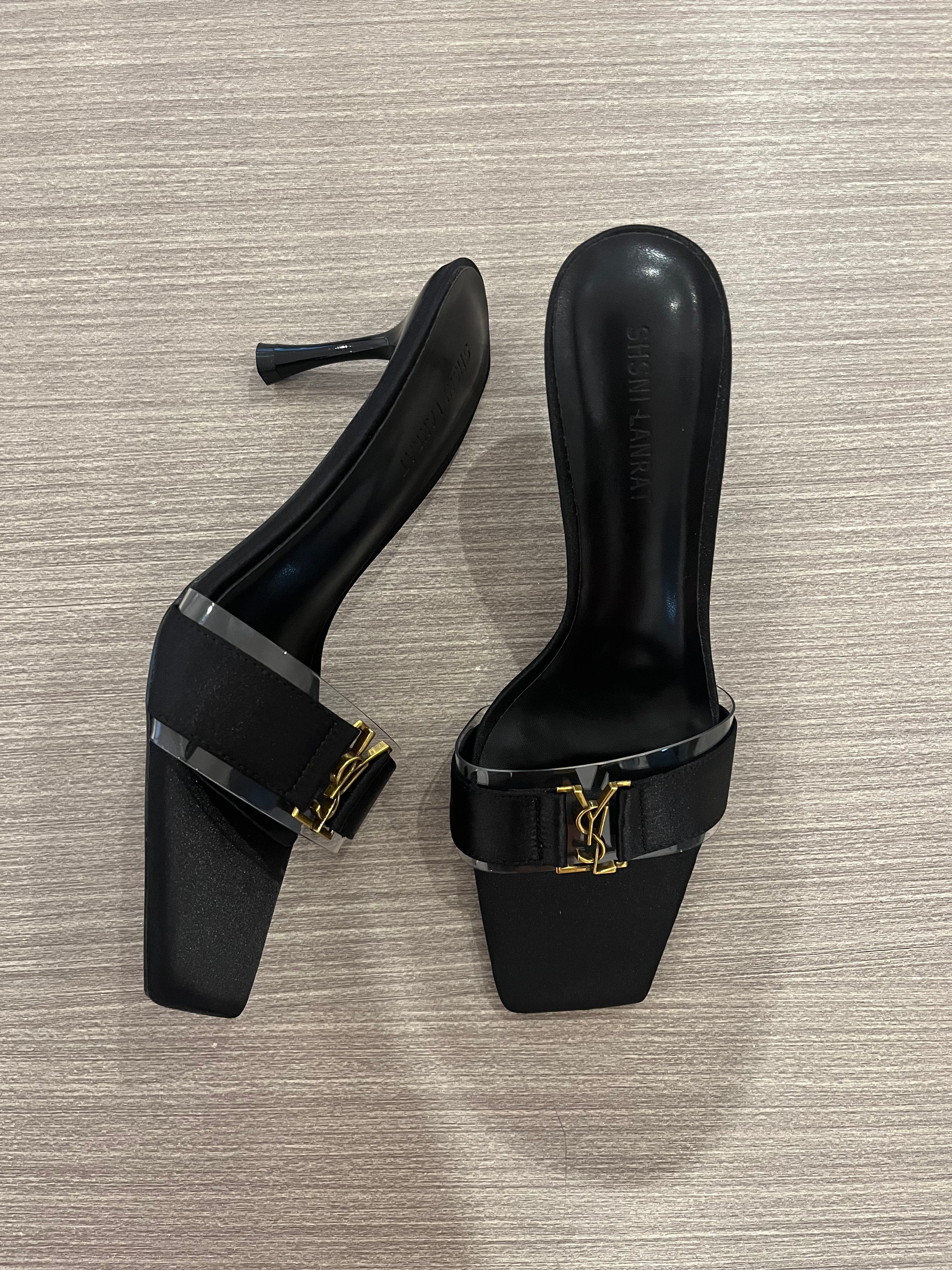 The Buckle Detail Heel Sandals